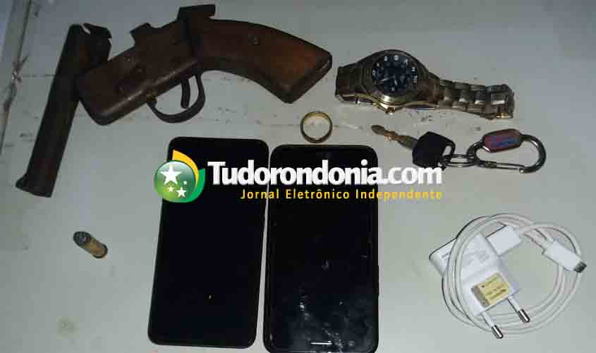 Acusado de vários roubos, jovem é preso com arma na zona Leste