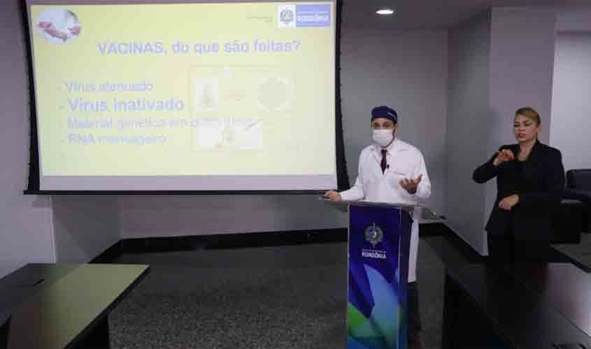 Governo de Rondônia apresenta plano estadual de imunização contra a Covid-19
