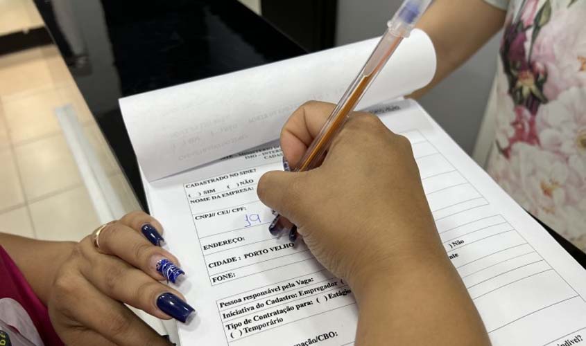 Confira as vagas de emprego ofertadas pelo Sine Municipal nesta quinta-feira (26)