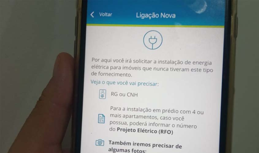 Energisa oferece serviço de ligação nova em área rural pelos canais digitais