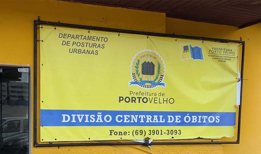 Central de Óbitos de Porto Velho completa 10 anos