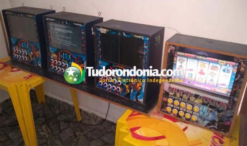 Após denúncia, polícia prende dois que mantinham bar como ponto de jogos de azar