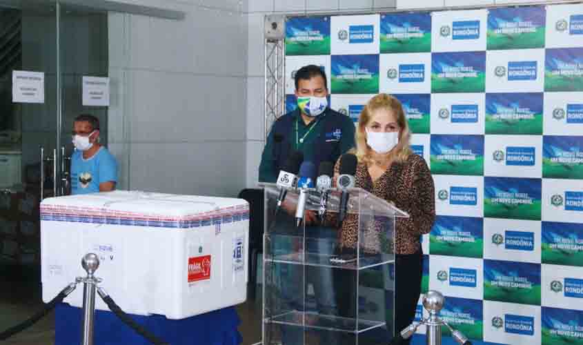 Rondônia recebe o 6º lote de vacina contra a Covid-19 para dar continuidade ao Plano de Imunização