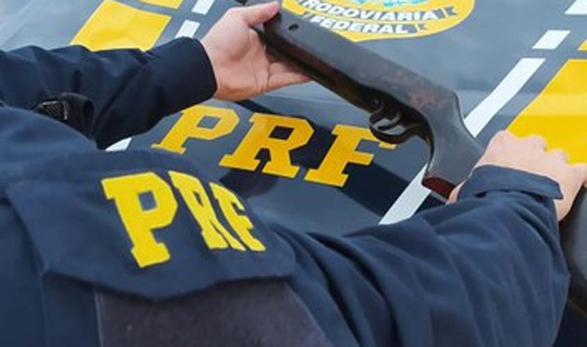 PRF apreende arma de fogo em Porto Velho/RO