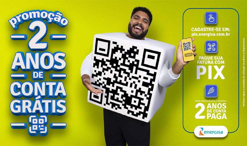 Prazo para participar da promoção Dois Anos de Conta Grátis da Energisa encerra na próxima quinta-feira