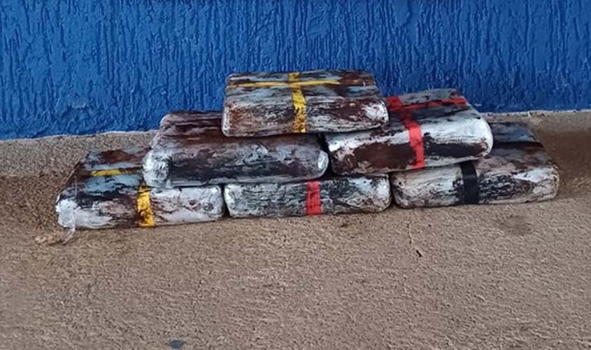 Em Ariquemes/RO, PRF detém mulher transportando 6 Kg de Skunk