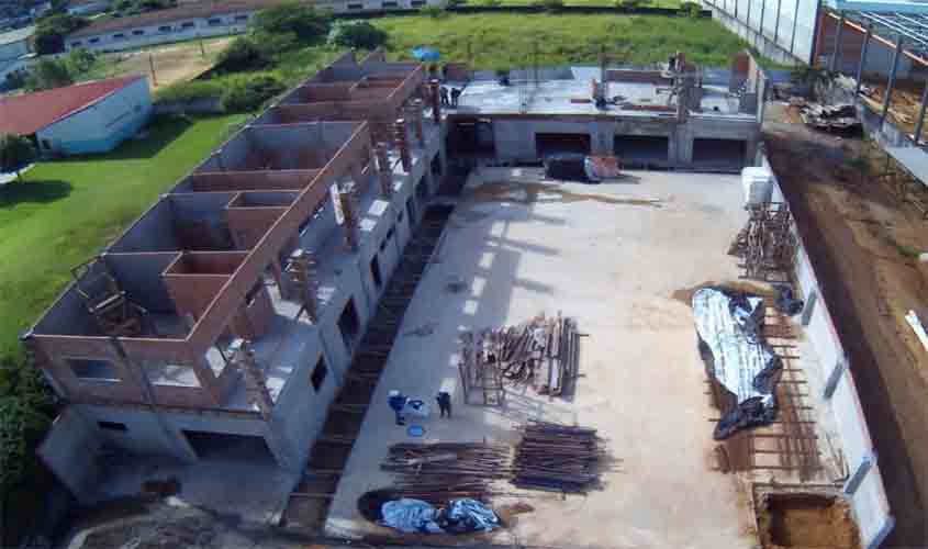 Obras do novo quartel do Corpo de Bombeiros avançam para fortalecer segurança na região