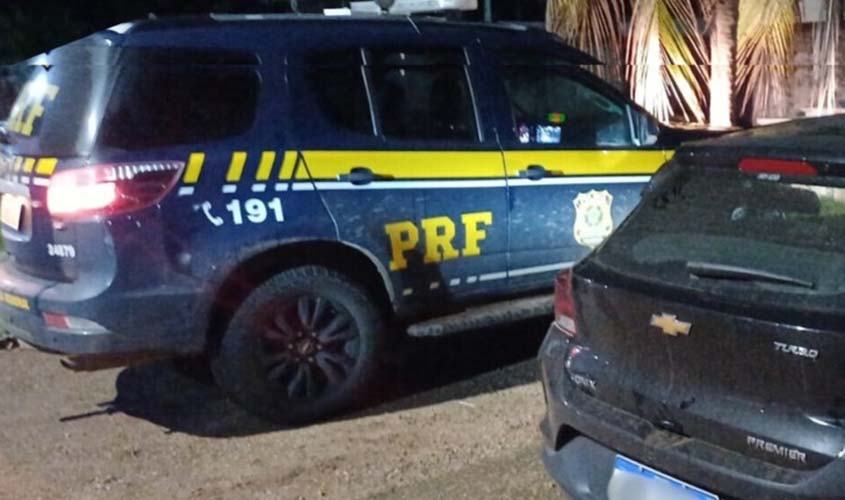 PRF em Rondônia recupera veículo durante fiscalização na BR 429