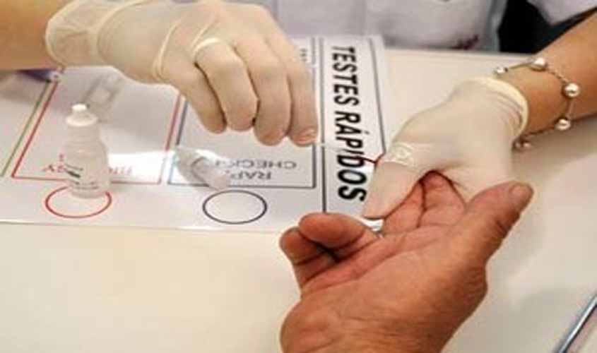 Unidades de saúde realizam VDRL durante a suspensão dos testes rápidos