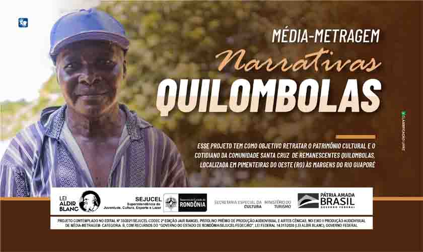 Documentário que aborda memória e identidade de comunidade quilombola de Pimenteiras do Oeste é produzido em RO