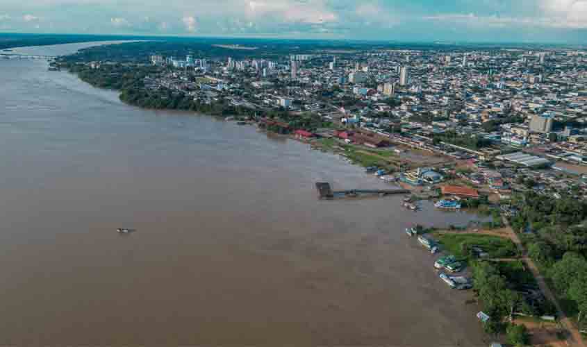 Porto Velho declara Estado de Alerta de Emergência devido à elevação crítica da cota do rio Madeira
