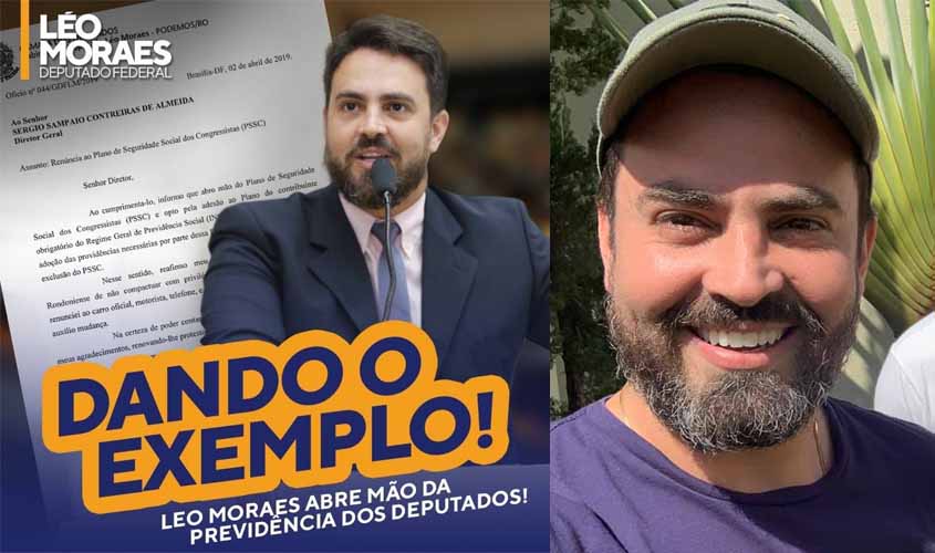 Ex-deputado desmascara Léo Moraes e Jaqueline Cassol sobre abrir mão de aposentadoria especial de parlamentar
