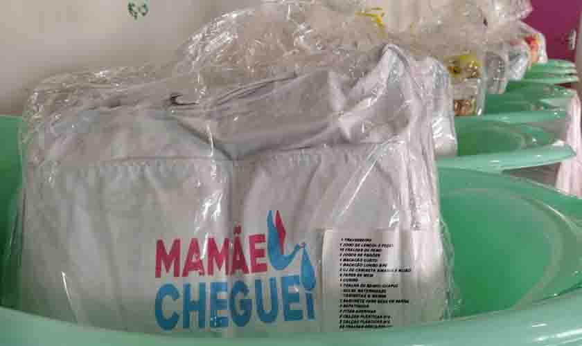 Gestantes de Vilhena são contempladas com kit enxoval do Programa 'Mamãe Cheguei'