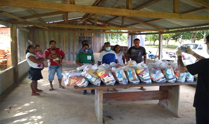 Comunidades indígenas são beneficiadas pela Campanha SOS.RO