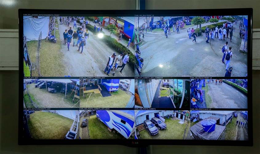 Novas tecnologias de monitoramento são demonstradas pela Casa Militar durante a 9ª Rondônia Rural Show