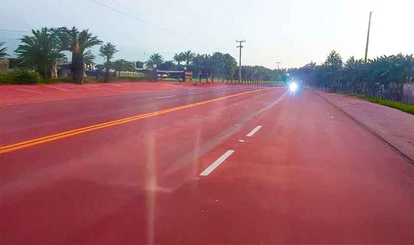 Rodovia-387 recebe melhorias com asfalto novo, terceira faixa, sinalização e recuperação em toda extensão