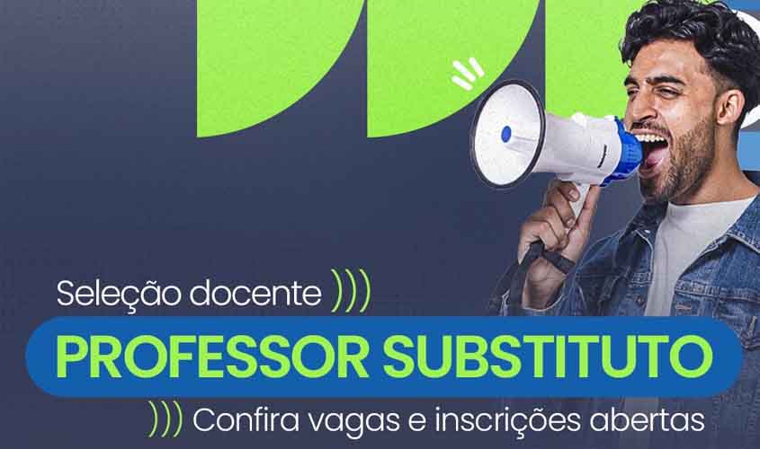 Confira as vagas da UNIR para contratação de professores substitutos