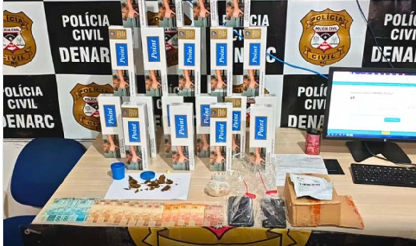 Polícia Civil combate tráfico de drogas sintéticas