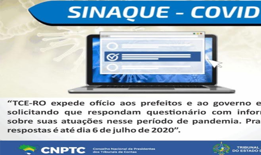 Municípios e Estado devem responder questionário sobre atuação no enfrentamento do coronavírus em Rondônia