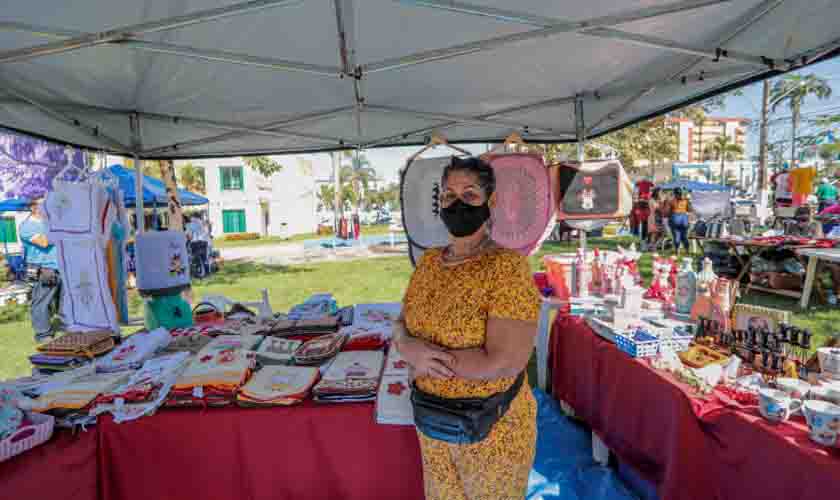 Feira expõe produção de mulheres empreendedoras da capital