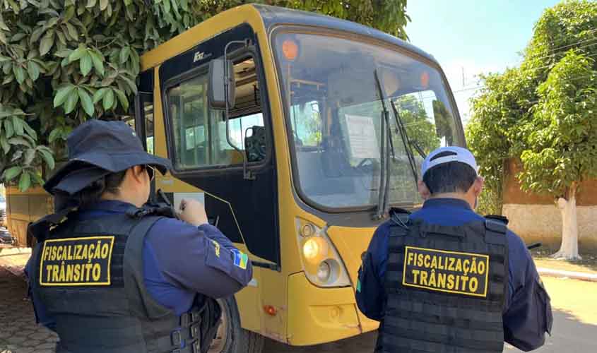 Ações integradas garantem mais segurança no transporte escolar em Rondônia