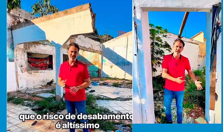 Prefeitura remove prédios em risco no Centro Histórico