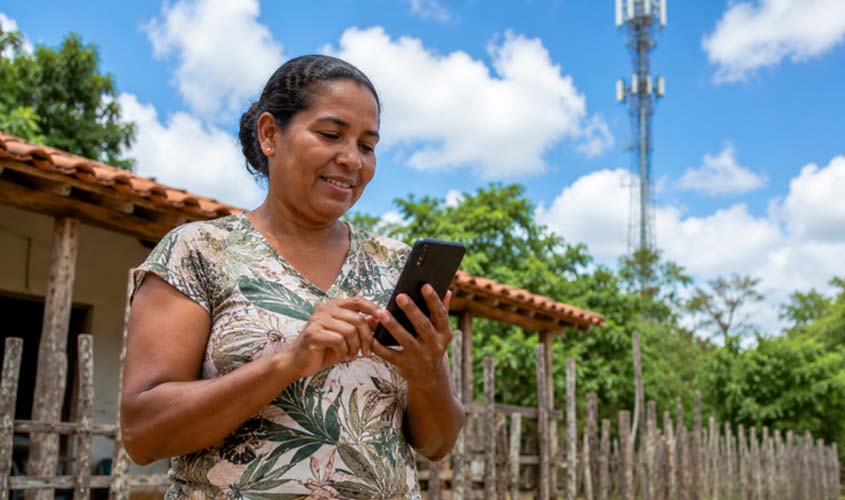 Sinal 4G chega a 8 localidades rurais de Rondônia