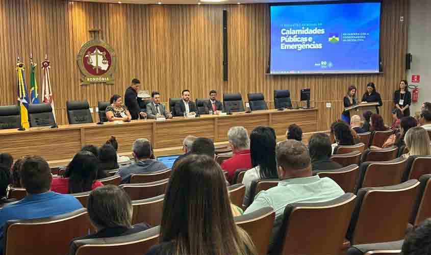 Governo de RO discute com municípios políticas públicas para o enfrentamento das situações de calamidade pública e emergenciais