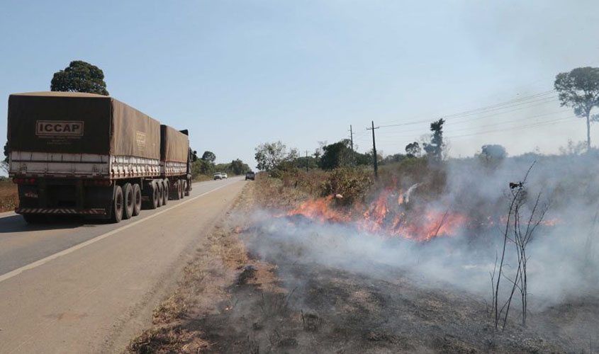 Ações de fiscalização e educação ambiental são intensificadas para combater às queimadas em Rondônia