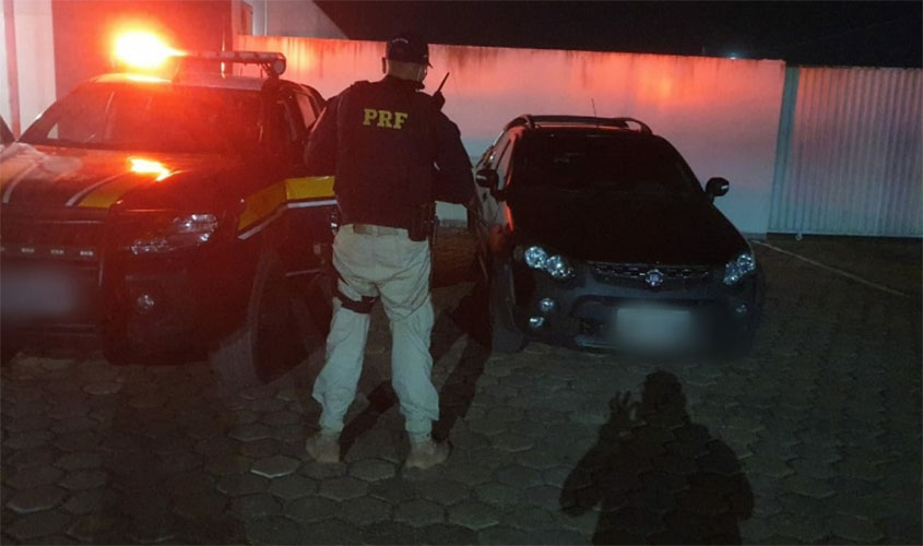 Em Nova Mamoré/RO, PRF identifica veículo de passeio adulterado