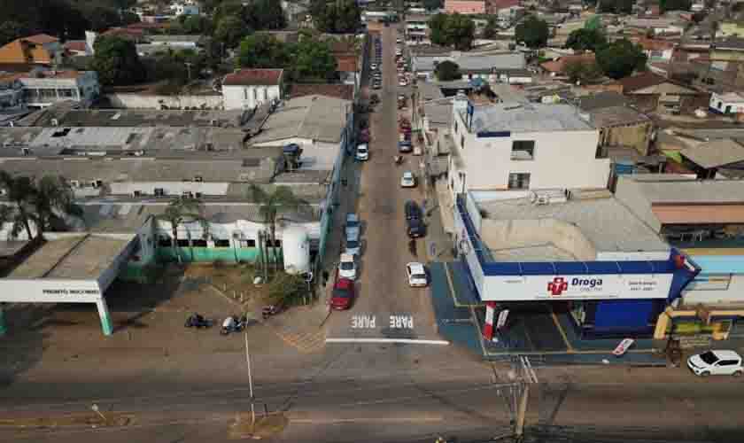 População deve ficar atenta à mudança no tráfego da rua Netuno