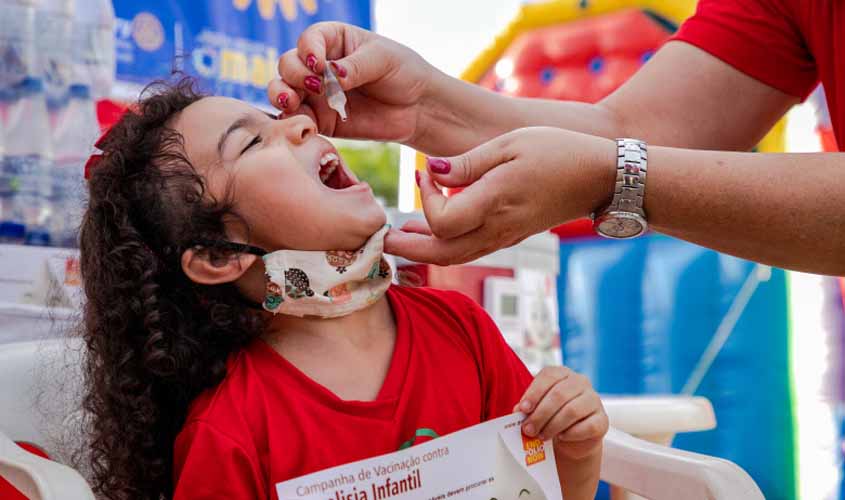 Vacina contra a poliomielite tem baixa procura em Porto Velho