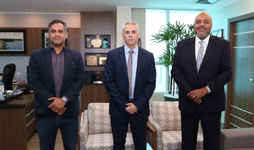 Procurador-Geral de Justiça recebe representante do Ministério Público Militar