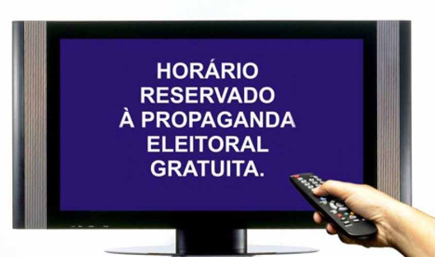 Propaganda eleitoral no rádio e na televisão começa nesta sexta-feira