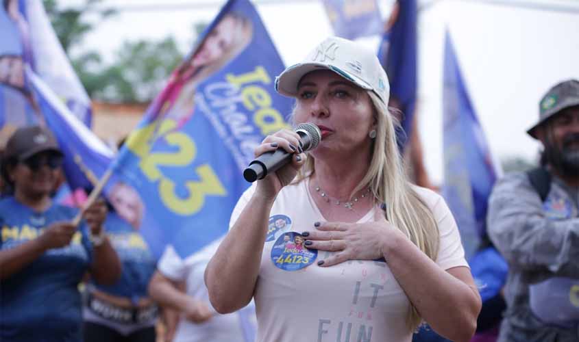 Ieda Chaves visita bairro Jardim Santana e apresenta propostas a moradores e comerciantes