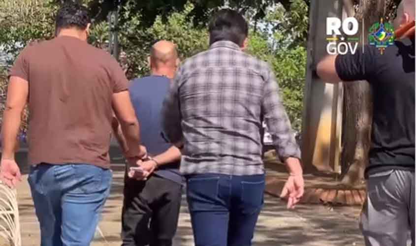 POLÍCIA CIVIL DE RONDÔNIA PRENDE SUSPEITO DE HOMICÍDIO E OCULTAÇÃO DE CADÁVER