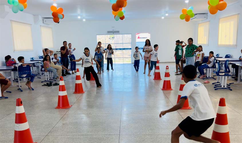Semdes promove gincana para crianças do SCFV
