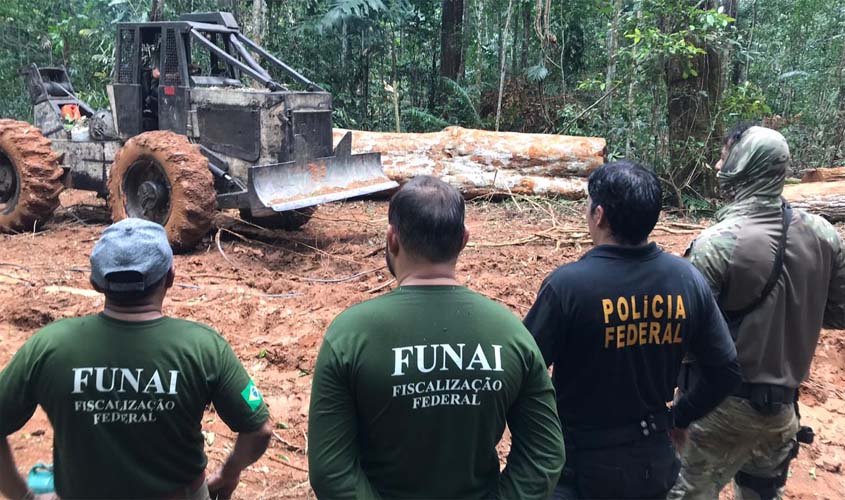 PF combate crimes ambientais em Rondonia