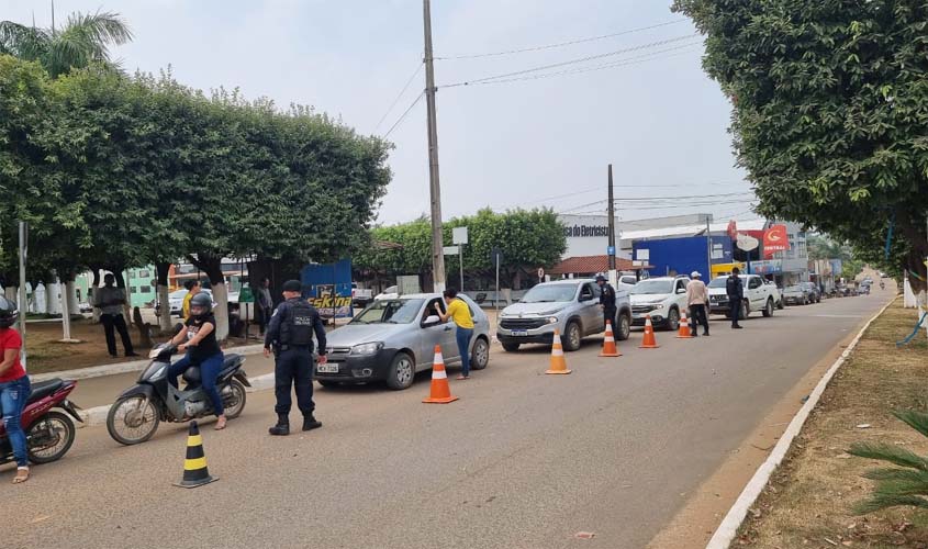 PMRO participa de ações voltadas à Semana Nacional de Trânsito