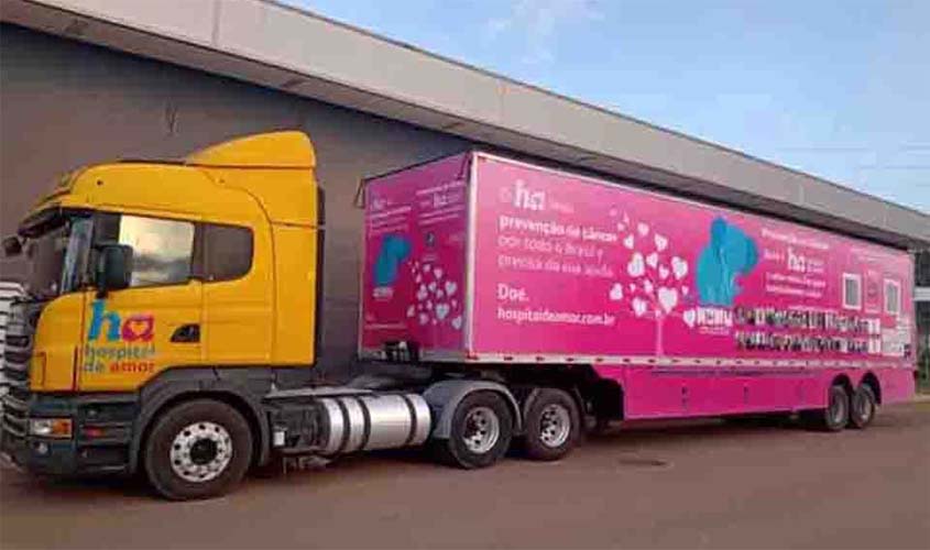   Carreta do Hospital do Amor na UNIR - Campus de PVH