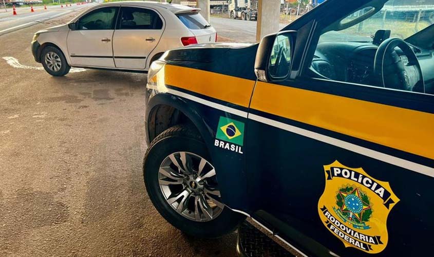 Em Pimenta Bueno/RO, PRF identifica carro adulterado