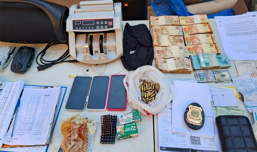 PF deflagra operação contra crime organizado em Rondônia