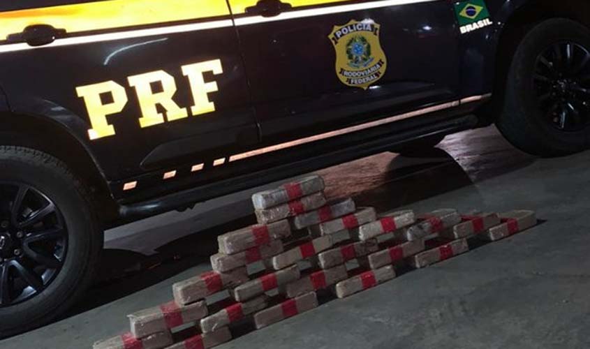 PRF apreende droga ilícita em tanque de combustível