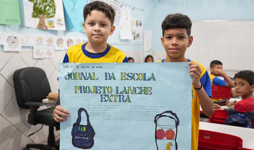 Programa Lanche Extra é tema na Escola Antônio Rebelo