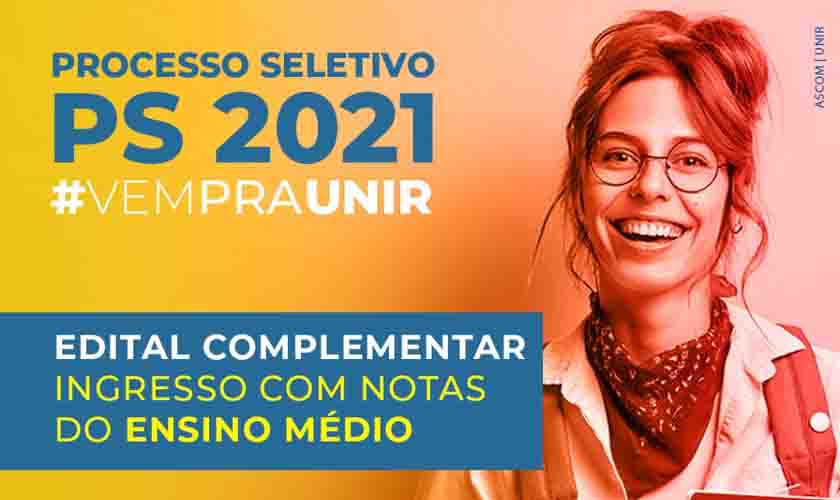 Inscrições para graduação na UNIR com notas do Ensino Médio vão até 28/10