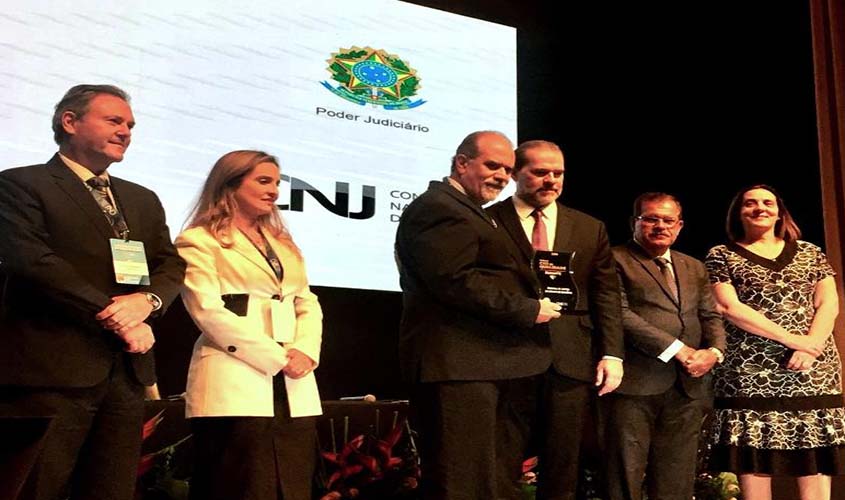 TJRO recebe Prêmio Diamante de Qualidade do CNJ
