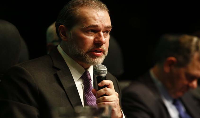 Presidente Toffoli: 'Afrontar e agredir o Judiciário e seus juízes é atacar a democracia'