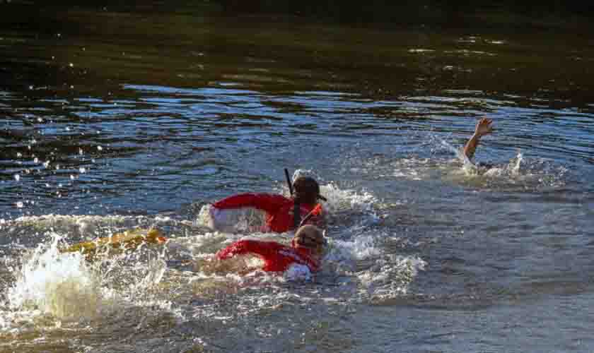 Corpo de Bombeiros orienta população dos cuidados em balneários e clubes recreativos para evitar afogamentos