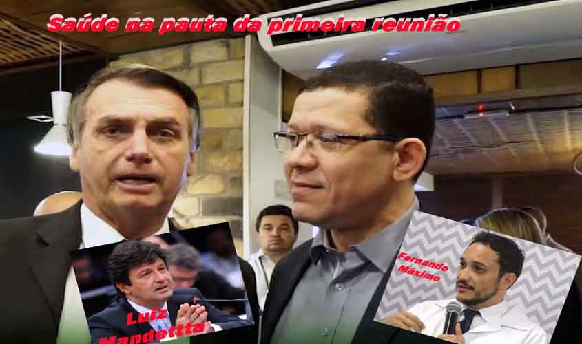 Saúde pública e João Paulo ll: Prioridades que Rocha vai tratar com ministro e com Bolsonaro