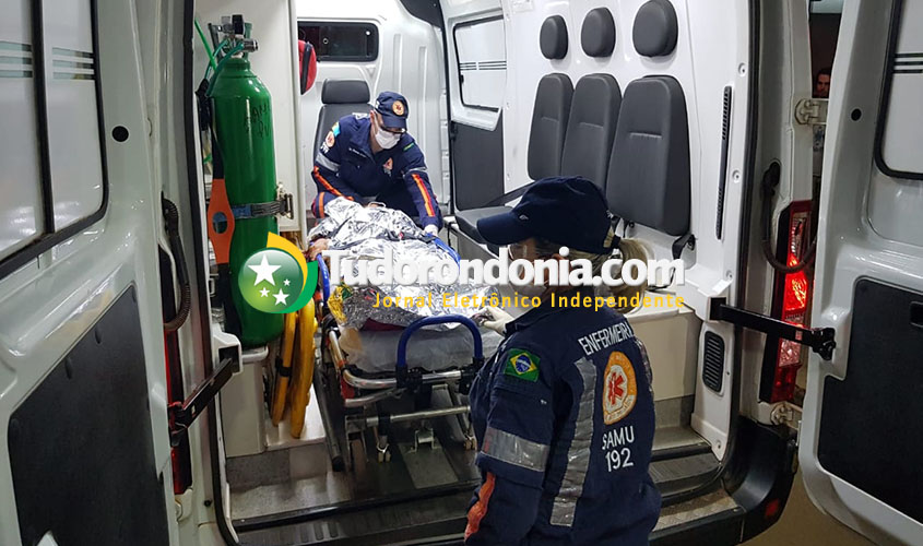 Mulher fica em estado gravíssimo após ser atacada pelo marido com golpes de facão